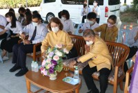สาขาอุตสาหกรรมศึกษา จัดพิธีทำบุญและสืบสานประเพณีการหล่อเทียนพรรษา ประจำปีการศึกษา 2565