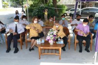 สาขาอุตสาหกรรมศึกษา จัดพิธีทำบุญและสืบสานประเพณีการหล่อเทียนพรรษา ประจำปีการศึกษา 2565