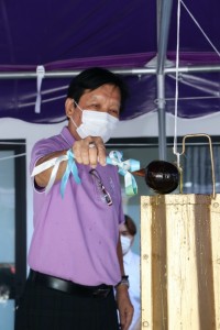 สาขาอุตสาหกรรมศึกษา จัดพิธีทำบุญและสืบสานประเพณีการหล่อเทียนพรรษา ประจำปีการศึกษา 2565