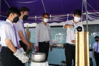 สาขาอุตสาหกรรมศึกษา จัดพิธีทำบุญและสืบสานประเพณีการหล่อเทียนพรรษา ประจำปีการศึกษา 2565