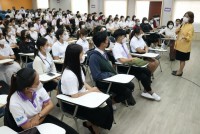 คณบดีคณะศึกษาศาสตร์ พบปะนักศึกษาโครงการครูรัก(ษ์)ถิ่น รหัส 63 64 และ 65 เพื่อรับฟังความคิดเห็นปัญหาและอุปสรรคในด้านการเรียนการสอนและการใช้ชีวิตในรั้วมหาวิทยาลัย