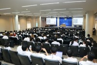คณบดีคณะศึกษาศาสตร์ พบปะนักศึกษา ป.ตรี ชั้นปีที่ 2 รหัส 64 เพื่อรับฟังความคิดเห็นปัญหาและอุปสรรคในด้านการเรียนการสอนและการใช้ชีวิตในรั้วมหาวิทยาลัย