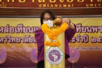  ผู้บริหารคณะศึกษาศาสตร์ มช. ร่วมพิธีหล่อเทียนและสมโภชเทียนพรรษา มหาวิทยาลัยเชียงใหม่ ประจำปี 2565