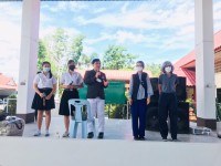 ภาควิชาอาชีวศึกษาและการส่งเสริมสุขภาวะ ลงพื้นที่จัดกิจกรรมการออกกำลังกายด้วยยางยืด และ บรรยายเรื่องการดูแสุขภาพจิตเบื้องต้นของผู้สูงอายุ ณ โรงเรียนผู้สูงอายุตำบลมะขุนหวาน