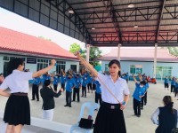 ภาควิชาอาชีวศึกษาและการส่งเสริมสุขภาวะ ลงพื้นที่จัดกิจกรรมการออกกำลังกายด้วยยางยืด และ บรรยายเรื่องการดูแสุขภาพจิตเบื้องต้นของผู้สูงอายุ ณ โรงเรียนผู้สูงอายุตำบลมะขุนหวาน