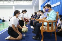 สโมสรนักศึกษาคณะศึกษาศาสตร์ จัดพิธีไหว้ครู คณะศึกษาศาสตร์ มหาวิทยาลัยเชียงใหม่ ประจำปีการศึกษา 2565 {กตัญญุตาอาจริย}