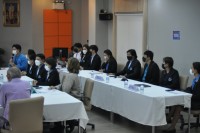 คณะกรรมการโครงการครูรัก(ษ์)ถิ่น มช. เข้ารับการประเมินผลการดำเนินงานโครงการครูรัก(ษ์)ถิ่น ระยะเวลา 2 ปีที่ผ่านมา กับคณะกรรมการจาก กสศ. 