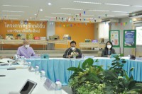 คณะกรรมการโครงการครูรัก(ษ์)ถิ่น มช. เข้ารับการประเมินผลการดำเนินงานโครงการครูรัก(ษ์)ถิ่น ระยะเวลา 2 ปีที่ผ่านมา กับคณะกรรมการจาก กสศ. 