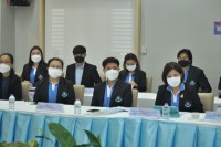 คณะกรรมการโครงการครูรัก(ษ์)ถิ่น มช. เข้ารับการประเมินผลการดำเนินงานโครงการครูรัก(ษ์)ถิ่น ระยะเวลา 2 ปีที่ผ่านมา กับคณะกรรมการจาก กสศ. 