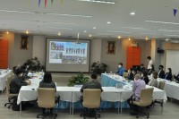 คณะกรรมการโครงการครูรัก(ษ์)ถิ่น มช. เข้ารับการประเมินผลการดำเนินงานโครงการครูรัก(ษ์)ถิ่น ระยะเวลา 2 ปีที่ผ่านมา กับคณะกรรมการจาก กสศ. 