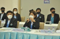 คณะกรรมการโครงการครูรัก(ษ์)ถิ่น มช. เข้ารับการประเมินผลการดำเนินงานโครงการครูรัก(ษ์)ถิ่น ระยะเวลา 2 ปีที่ผ่านมา กับคณะกรรมการจาก กสศ. 
