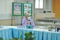 คณะกรรมการโครงการครูรัก(ษ์)ถิ่น มช. เข้ารับการประเมินผลการดำเนินงานโครงการครูรัก(ษ์)ถิ่น ระยะเวลา 2 ปีที่ผ่านมา กับคณะกรรมการจาก กสศ. 