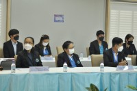คณะกรรมการโครงการครูรัก(ษ์)ถิ่น มช. เข้ารับการประเมินผลการดำเนินงานโครงการครูรัก(ษ์)ถิ่น ระยะเวลา 2 ปีที่ผ่านมา กับคณะกรรมการจาก กสศ. 