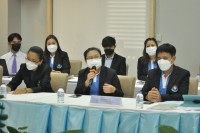 คณะกรรมการโครงการครูรัก(ษ์)ถิ่น มช. เข้ารับการประเมินผลการดำเนินงานโครงการครูรัก(ษ์)ถิ่น ระยะเวลา 2 ปีที่ผ่านมา กับคณะกรรมการจาก กสศ. 