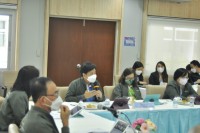 คณะกรรมการโครงการครูรัก(ษ์)ถิ่น มช. เข้ารับการประเมินผลการดำเนินงานโครงการครูรัก(ษ์)ถิ่น ระยะเวลา 2 ปีที่ผ่านมา กับคณะกรรมการจาก กสศ. 