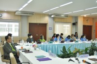คณะกรรมการโครงการครูรัก(ษ์)ถิ่น มช. เข้ารับการประเมินผลการดำเนินงานโครงการครูรัก(ษ์)ถิ่น ระยะเวลา 2 ปีที่ผ่านมา กับคณะกรรมการจาก กสศ. 