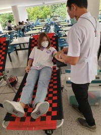 คณะศึกษาศาสตร์ มช. ร่วมจัดกิจกรรม “ปลุกจิตสำนึกสาธารณะ : นักศึกษาครู มช. ร่วมใจต่อชีวิต บริจาคโลหิตเพื่อแม่”