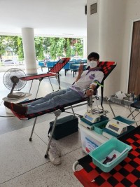 คณะศึกษาศาสตร์ มช. ร่วมจัดกิจกรรม “ปลุกจิตสำนึกสาธารณะ : นักศึกษาครู มช. ร่วมใจต่อชีวิต บริจาคโลหิตเพื่อแม่”