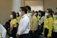คณะศึกษาศาสตร์ มช. จัดพิธีวายพระพรชัยมงคลเนื่องในวันเฉลิมพระชนมพรรษา พระบาทสมเด็จพระเจ้าอยู่หัวฯ 70 พรรษา และ พิธีถวายสัตย์ปฏิญาณเพื่อเป็นข้าราชการที่ดีและพลังของแผ่นดิน