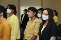 คณะศึกษาศาสตร์ มช. จัดพิธีวายพระพรชัยมงคลเนื่องในวันเฉลิมพระชนมพรรษา พระบาทสมเด็จพระเจ้าอยู่หัวฯ 70 พรรษา และ พิธีถวายสัตย์ปฏิญาณเพื่อเป็นข้าราชการที่ดีและพลังของแผ่นดิน