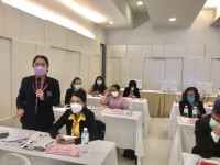 ประธานสาขาวิชาบริหารธุรกิจ เป็นวิทยากรในหัวข้อ การพัฒนาบุคลิกภาพและมารยาทสังคมผู้บริหาร หลักสูตร ผู้บริหารระดับกลาง วิทยาลัยพยาบาลบรมราชชนนี สุราษฎร์ธานี