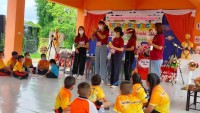 สาขาวิชาประถมศึกษา จัดกิจกรรมวิทยาศาสตร์ ปลูกพลังฝันนักวิทยาศาสตร์ตัวน้อยในบริบทโรงเรียนบ้านห้วยส้ม