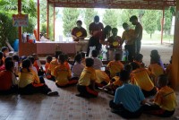 สาขาวิชาประถมศึกษา จัดกิจกรรมวิทยาศาสตร์ ปลูกพลังฝันนักวิทยาศาสตร์ตัวน้อยในบริบทโรงเรียนบ้านห้วยส้ม