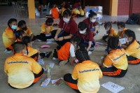 สาขาวิชาประถมศึกษา จัดกิจกรรมวิทยาศาสตร์ ปลูกพลังฝันนักวิทยาศาสตร์ตัวน้อยในบริบทโรงเรียนบ้านห้วยส้ม