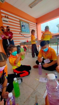 สาขาวิชาประถมศึกษา จัดกิจกรรมวิทยาศาสตร์ ปลูกพลังฝันนักวิทยาศาสตร์ตัวน้อยในบริบทโรงเรียนบ้านห้วยส้ม