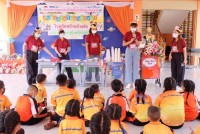 สาขาวิชาประถมศึกษา จัดกิจกรรมวิทยาศาสตร์ ปลูกพลังฝันนักวิทยาศาสตร์ตัวน้อยในบริบทโรงเรียนบ้านห้วยส้ม