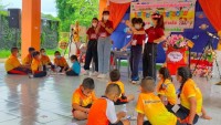 สาขาวิชาประถมศึกษา จัดกิจกรรมวิทยาศาสตร์ ปลูกพลังฝันนักวิทยาศาสตร์ตัวน้อยในบริบทโรงเรียนบ้านห้วยส้ม