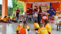 สาขาวิชาประถมศึกษา จัดกิจกรรมวิทยาศาสตร์ ปลูกพลังฝันนักวิทยาศาสตร์ตัวน้อยในบริบทโรงเรียนบ้านห้วยส้ม
