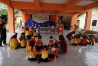 สาขาวิชาประถมศึกษา จัดกิจกรรมวิทยาศาสตร์ ปลูกพลังฝันนักวิทยาศาสตร์ตัวน้อยในบริบทโรงเรียนบ้านห้วยส้ม