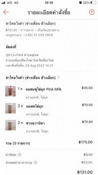 Food Delivery service ป3