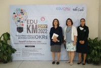 คณะศึกษาศาสตร์ มช. จัดกิจกรรม EDU KM DAY : พัฒนาศักยภาพบุคลากรสู่นวัตกรรมตามตัวชี้วัดของ OKRs 