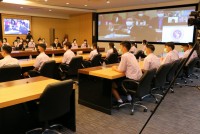 พิธีลงนามแสดงเจตนารมณ์การดำเนินงานโครงการห้องเรียนวิทยาศาสตร์ในโรงเรียน โดยการกำกับดูแลของมหาวิทยาลัย (โครงการ วมว.)