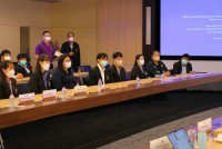 พิธีลงนามแสดงเจตนารมณ์การดำเนินงานโครงการห้องเรียนวิทยาศาสตร์ในโรงเรียน โดยการกำกับดูแลของมหาวิทยาลัย (โครงการ วมว.)