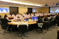 พิธีลงนามแสดงเจตนารมณ์การดำเนินงานโครงการห้องเรียนวิทยาศาสตร์ในโรงเรียน โดยการกำกับดูแลของมหาวิทยาลัย (โครงการ วมว.)