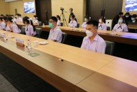 พิธีลงนามแสดงเจตนารมณ์การดำเนินงานโครงการห้องเรียนวิทยาศาสตร์ในโรงเรียน โดยการกำกับดูแลของมหาวิทยาลัย (โครงการ วมว.)