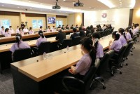 พิธีลงนามแสดงเจตนารมณ์การดำเนินงานโครงการห้องเรียนวิทยาศาสตร์ในโรงเรียน โดยการกำกับดูแลของมหาวิทยาลัย (โครงการ วมว.)