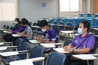 สาขาวิชาพลศึกษา ให้การต้อนรับคณะครูและนักเรียน จากโรงเรียนสารภีพิทยาคม เข้าเยี่ยมชมการเรียนการสอน