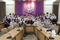 ผู้บริหารคณะศึกษาศาสตร์ มช. ให้การต้อนรับนักเรียนระดับมัธยมปลายจากโรงเรียนที่ตั้งอยู่ในพื้นที่ห่างไกล
