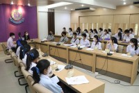 ผู้บริหารคณะศึกษาศาสตร์ มช. ให้การต้อนรับนักเรียนระดับมัธยมปลายจากโรงเรียนที่ตั้งอยู่ในพื้นที่ห่างไกล