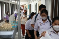 ผู้บริหารคณะศึกษาศาสตร์ มช. ให้การต้อนรับนักเรียนระดับมัธยมปลายจากโรงเรียนที่ตั้งอยู่ในพื้นที่ห่างไกล