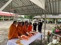 ผู้บริหาร คณาจารย์ นักศึกษา และเจ้าหน้าที่ คณะศึกษาศาสตร์ ร่วมไว้อาลัยแก่ นายพงศกร ตันมา