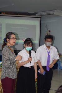 หัวหน้าสาขาวิชาบริหารธุรกิจ นำ นศ. รายวิชา 076444 ลงพื้นที่จัดกิจกรรมบรรยายพิเศษ ณ ศูนย์พัฒนาคุณภาพชีวิตและส่งเสริมอาชีพผู้สูงอายุตำบลมะขุนหวาน