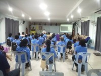 หัวหน้าสาขาวิชาบริหารธุรกิจ นำ นศ. รายวิชา 076444 ลงพื้นที่จัดกิจกรรมบรรยายพิเศษ ณ ศูนย์พัฒนาคุณภาพชีวิตและส่งเสริมอาชีพผู้สูงอายุตำบลมะขุนหวาน