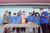 หัวหน้าสาขาวิชาบริหารธุรกิจ นำ นศ. รายวิชา 076444 ลงพื้นที่จัดกิจกรรมบรรยายพิเศษ ณ ศูนย์พัฒนาคุณภาพชีวิตและส่งเสริมอาชีพผู้สูงอายุตำบลมะขุนหวาน