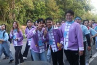 ผู้บริหาร คณาจารย์ นักศึกษา ศิษย์เก่า และบุคลากร คณะศึกษาศาสตร์ มช. รวมพลังส่งเสริมวัฒนธรรมประเพณีนำนักศึกษาใหม่ขึ้นไปนมัสการพระบรมธาตุดอยสุเทพ ประจำปี 2565