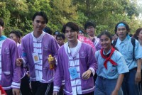 ผู้บริหาร คณาจารย์ นักศึกษา ศิษย์เก่า และบุคลากร คณะศึกษาศาสตร์ มช. รวมพลังส่งเสริมวัฒนธรรมประเพณีนำนักศึกษาใหม่ขึ้นไปนมัสการพระบรมธาตุดอยสุเทพ ประจำปี 2565